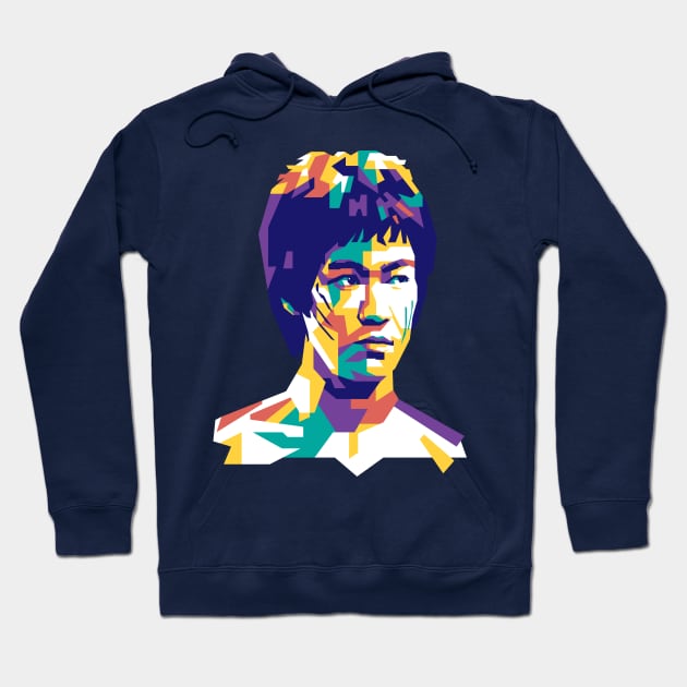 Bruce Lee Limit Color Hoodie by masnono